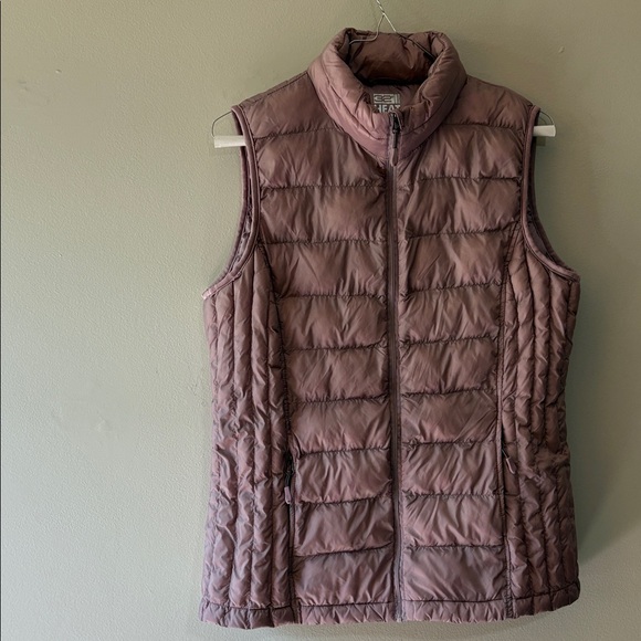 32 Degrees Quilted Vest in Dusty Rose M - Picture 1 of 4
